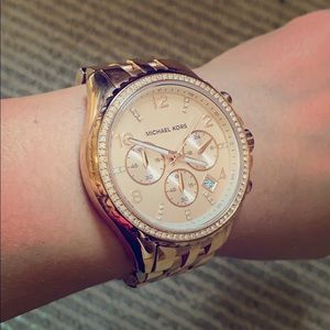 Used Michael Kors Rose Gold Watch